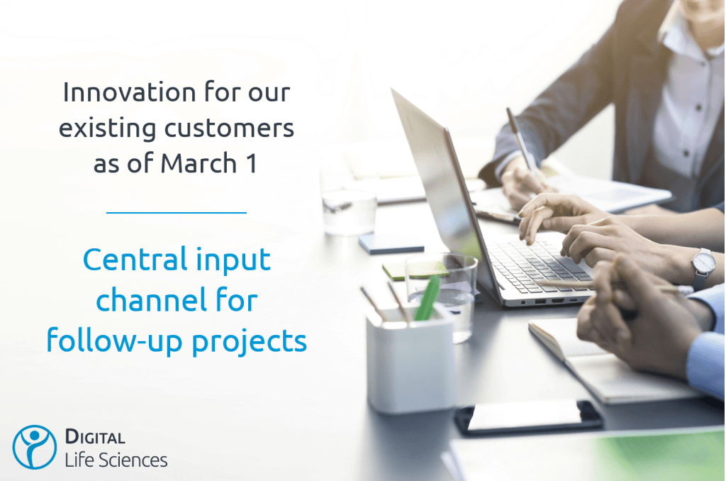 News: Central input channel for follow-up projects