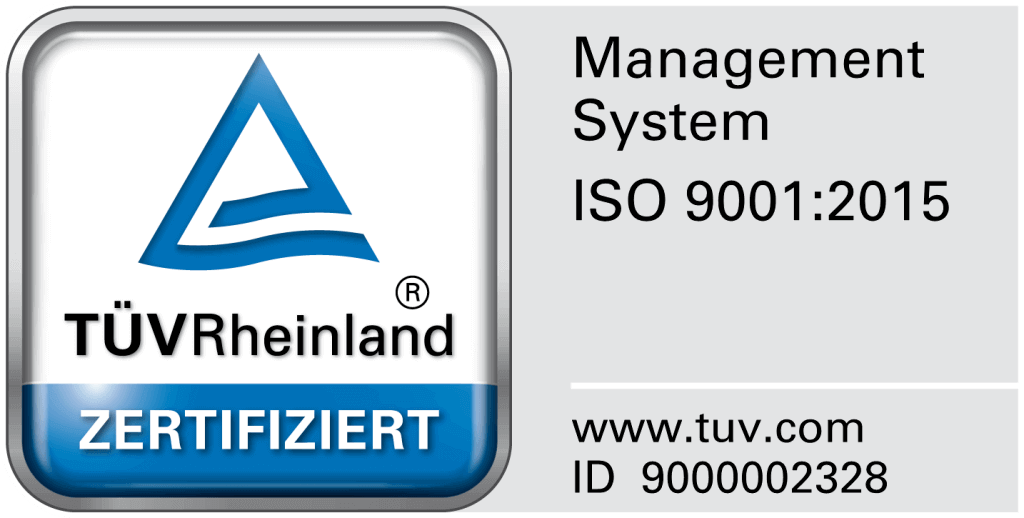 TÜVRheinland Signet Management System ISO 9001:2015 mit der ID von d.velop Life Sciences